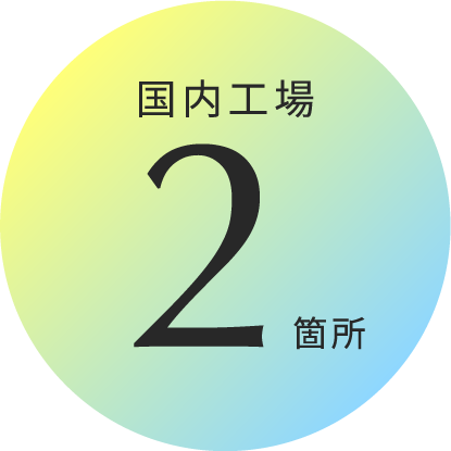 国内工場2箇所