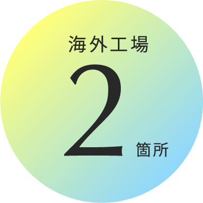 海外工場2箇所